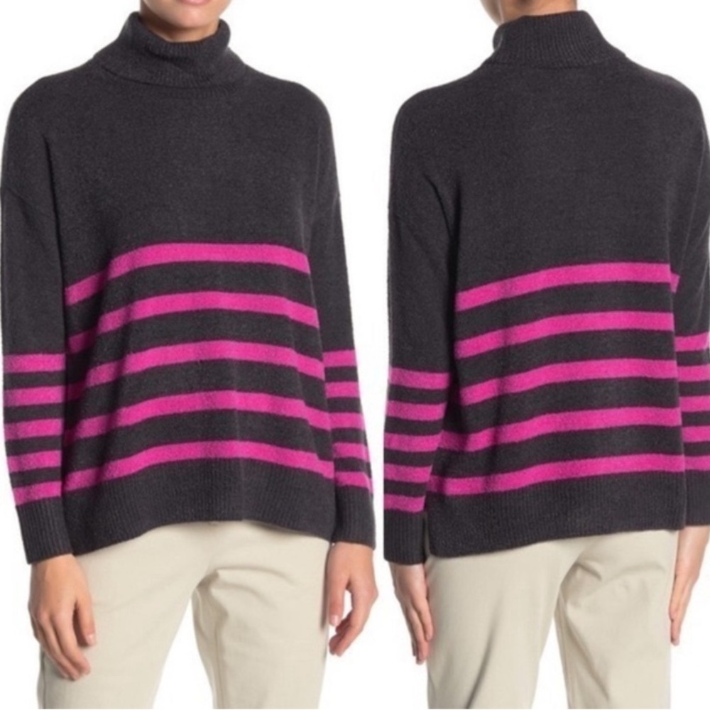 Vince Camuto Soft☁️Lightweight☁️ Striped Sweater